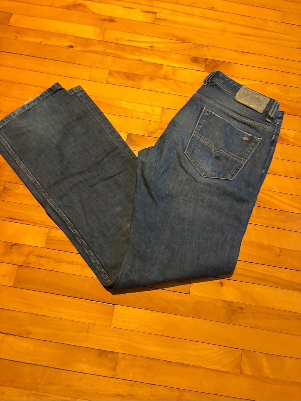 Diesel Viker Men's Dark Blue Bootcut Jeans